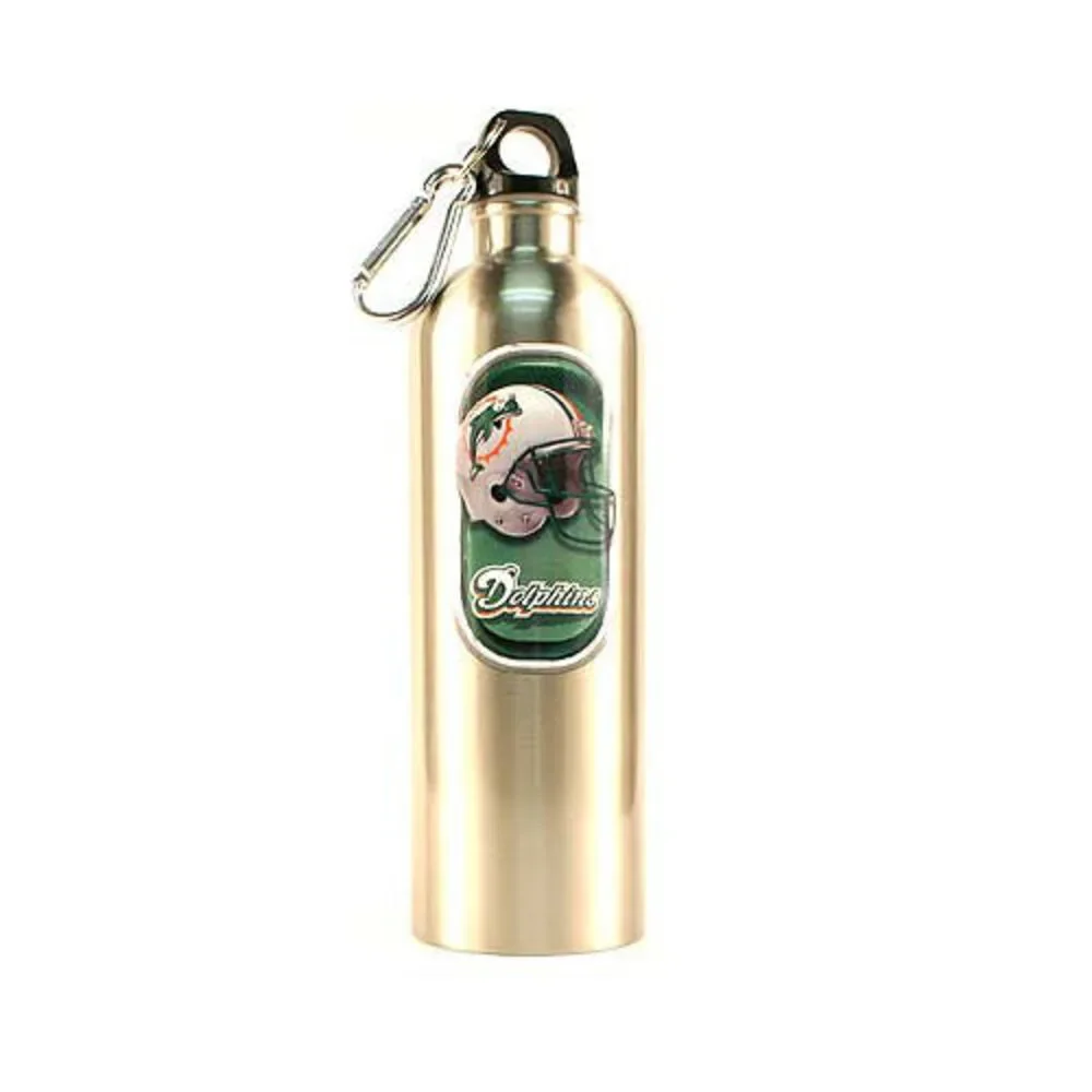 Miami Dolphins Stainless Steel Water Bottle - 750 ml